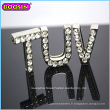 Strainer Letter Slide Charm of TUV